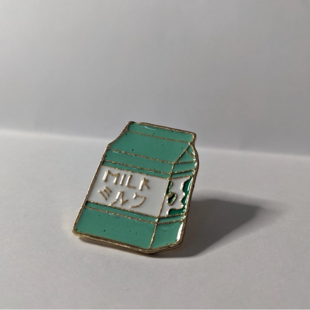 Milk Carton | Enamel Pin | Fanny Pack Pin | Backpack/Purse/Hat Pin